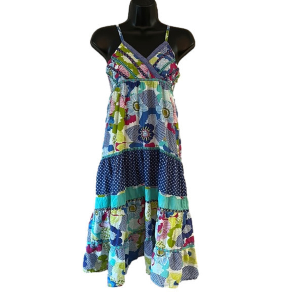 Wild child tiered boho dress small